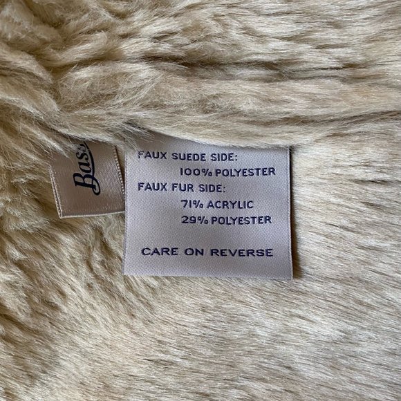 G.H.BASS & Co FAUX SUEDE COAT EST 1876 MAINE, USA Small - Picture 5 of 6